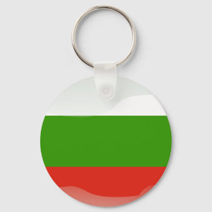 Llavero Bandera glamurosa de Bulgaria