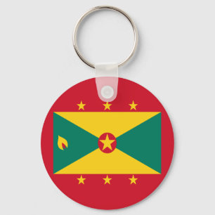 Llavero Bandera granadina Día de la Independencia Verde Ro