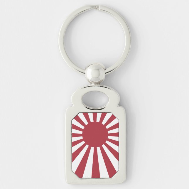 Llavero Bandera Imperial Japonesa del Sol Naciente, Edo a  (Anverso)