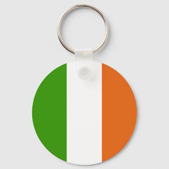 Llavero Bandera irlandesa (Anverso)
