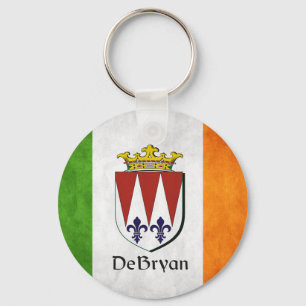 Llavero Bandera irlandesa DeBryan