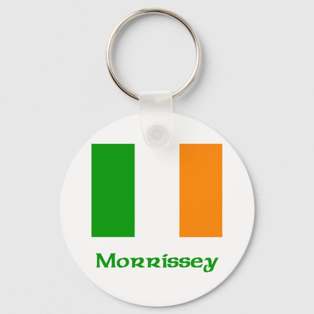Llavero Bandera irlandesa Morrissey (Anverso)