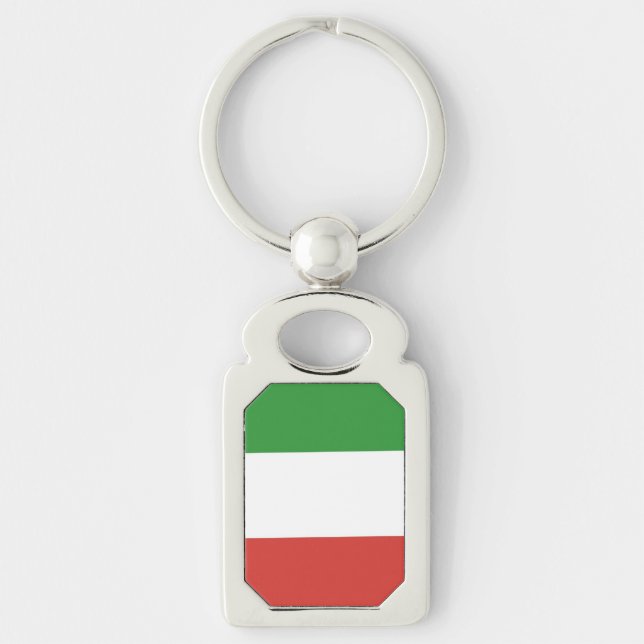 Llavero Bandera italiana (Anverso)