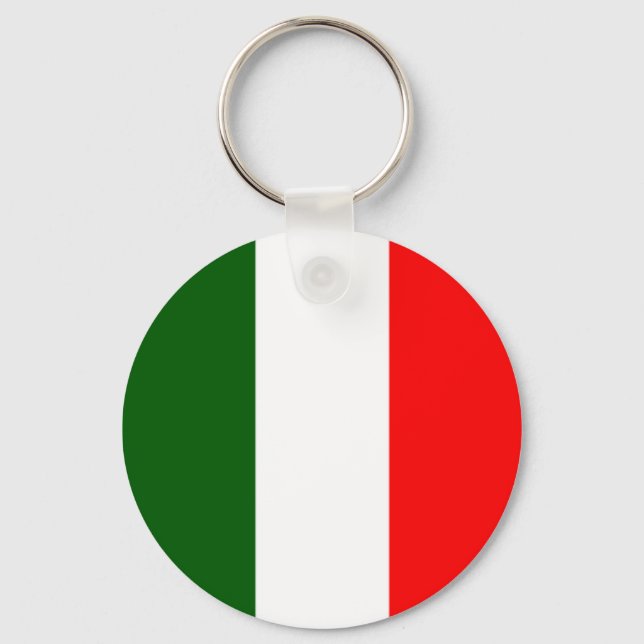 Llavero Bandera italiana (Anverso)