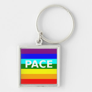 Llavero Bandera italiana de Pace(Peace)