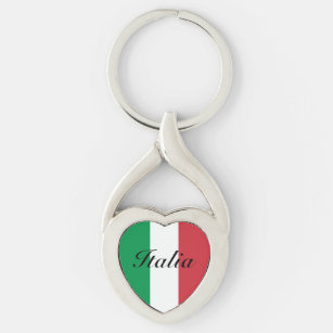 Llavero Bandera italiana del personalizado de Italia regal