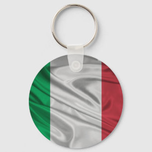 Llavero Bandera italiana orgullosa y patriótica
