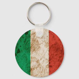 Llavero Bandera italiana rugosa