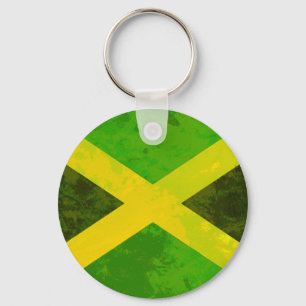 Llavero bandera jamaica - raíces de reggae