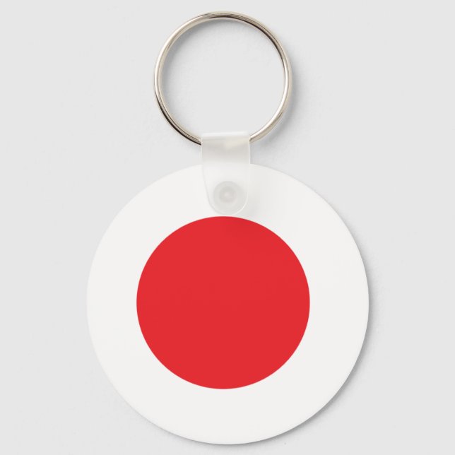 Llavero Bandera japonesa (Anverso)
