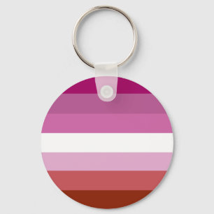 Llavero Bandera lesbiana del orgullo