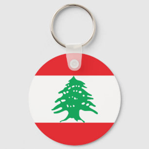 Llavero Bandera libanesa - bandera del علملبنان de