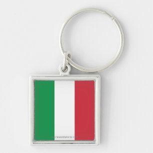 Llavero Bandera llana de Italia