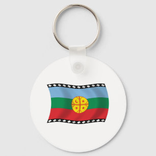 Llavero Bandera Mapuches