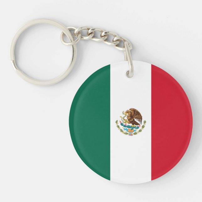 Llavero Bandera Mexicana (Frente)