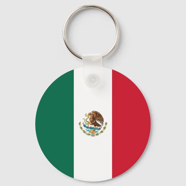 Llavero Bandera Mexicana (Anverso)