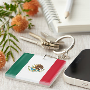 Llavero Bandera Mexicana