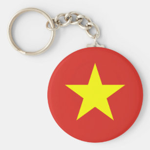 Alpha Vietnam Bandera Personalizado Metal Alpha Llavero en Caja de Regalo 
