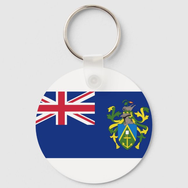 Llavero Bandera mundial nacional de las Islas Pitcairn (Anverso)