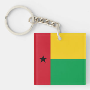 Llavero Bandera nacional de Guinea-Bissau
