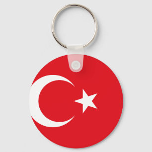 Llavero Bandera nacional del mundo de Turquía