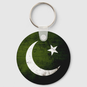 Llavero Bandera negra de Pakistán