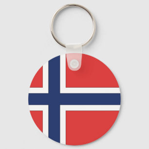 Llavero Bandera noruega