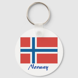 Llavero Bandera noruega