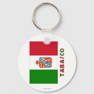 Llavero Bandera oficiosa de Tabasco