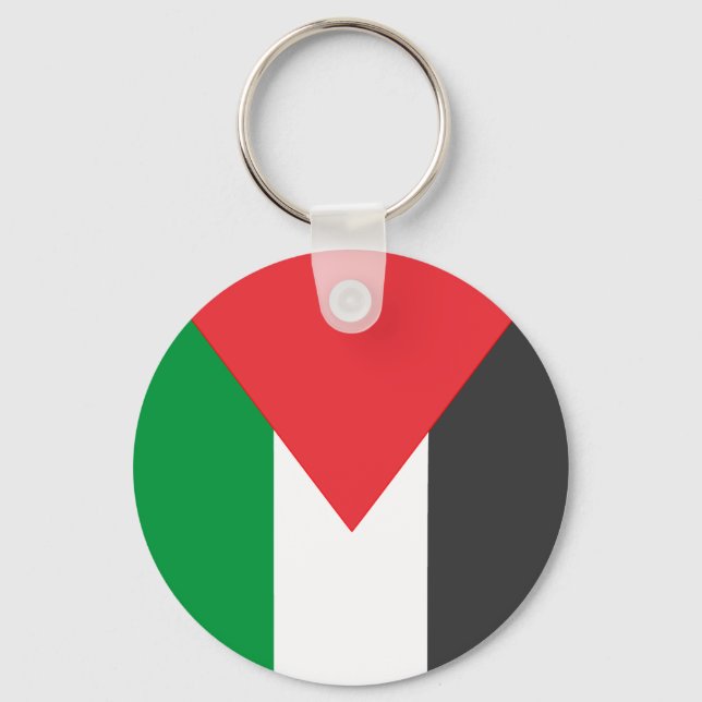 Llavero Bandera palestina Free Palestine personalizada (Anverso)