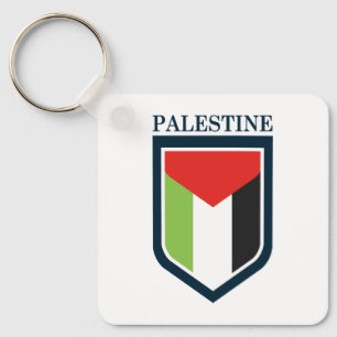 Llavero Bandera palestina y palestina