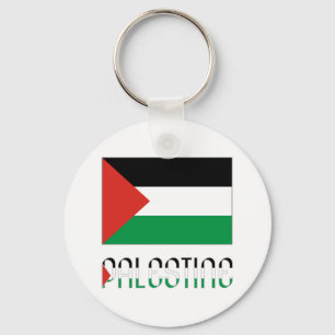 Llavero Bandera palestina y palestina