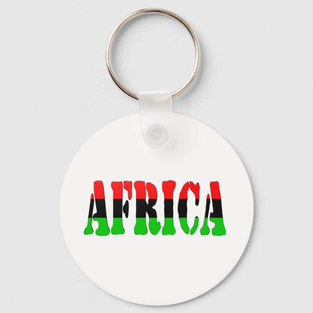 Llavero Bandera Panafricana (Anverso)