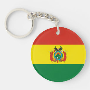 Llavero Bandera patriótica de Bolivia