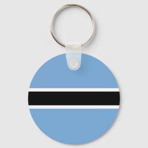 Llavero Bandera patriótica de Botsuana