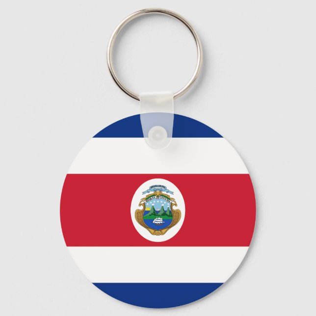 Llavero Bandera Patriótica de Costa Rica (Anverso)