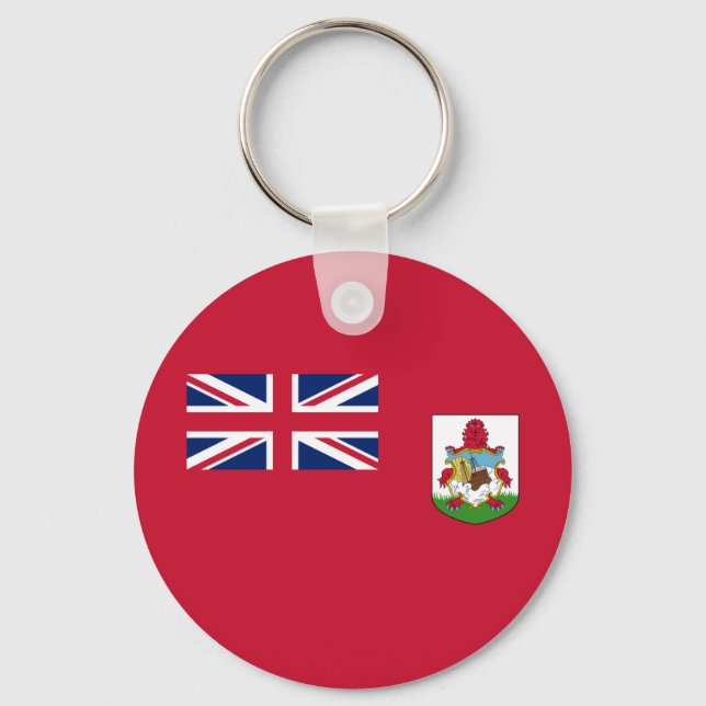 Llavero Bandera patriótica de las Bermudas (Anverso)