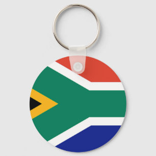 Llavero Bandera patriótica de Sudáfrica Bokke