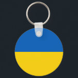 Llavero Bandera Patriótica de Ucrania<br><div class="desc">Bandera patriótica de Ucrania</div>
