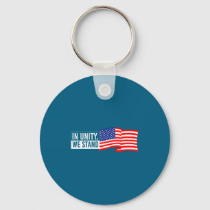 Llavero Bandera Patriótica Estadounidense Libertad