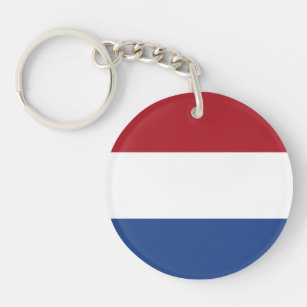 Llavero Bandera Patriótica Holandesa