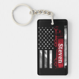 Llavero Bandera personalizada para camionero