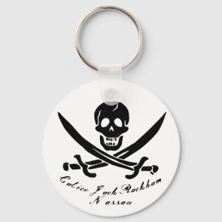 Llavero Bandera pirata Calico Jack Nassau Jolly Roger