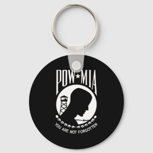 Llavero Bandera POW MIA: Soldados desaparecidos de la Guer