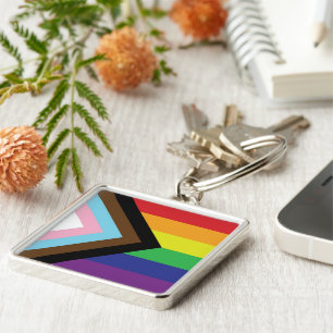 Llavero Bandera progresista LGBTQIA