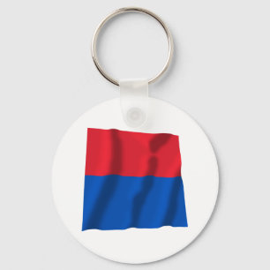 Llavero Bandera que agita de Tesino