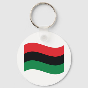 Llavero Bandera roja, negra y verde