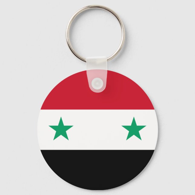 Llavero Bandera siria (Anverso)