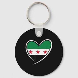 Llavero Bandera siria corazón a hombres sirios mujeres niñ