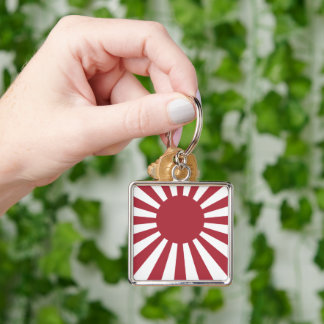 Llavero Bandera solar imperial en ascenso de Japón, Edo a 
